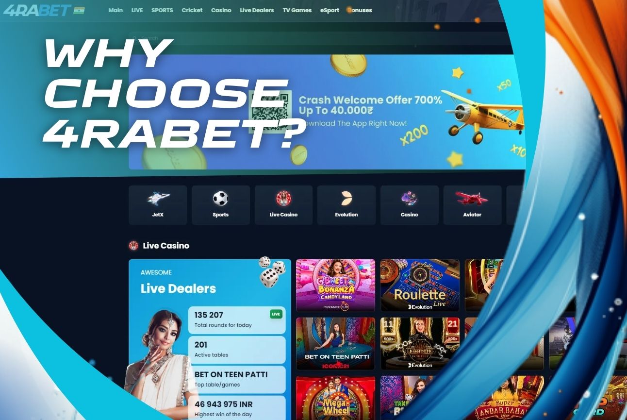 Why choose 4rabet Sports betting website